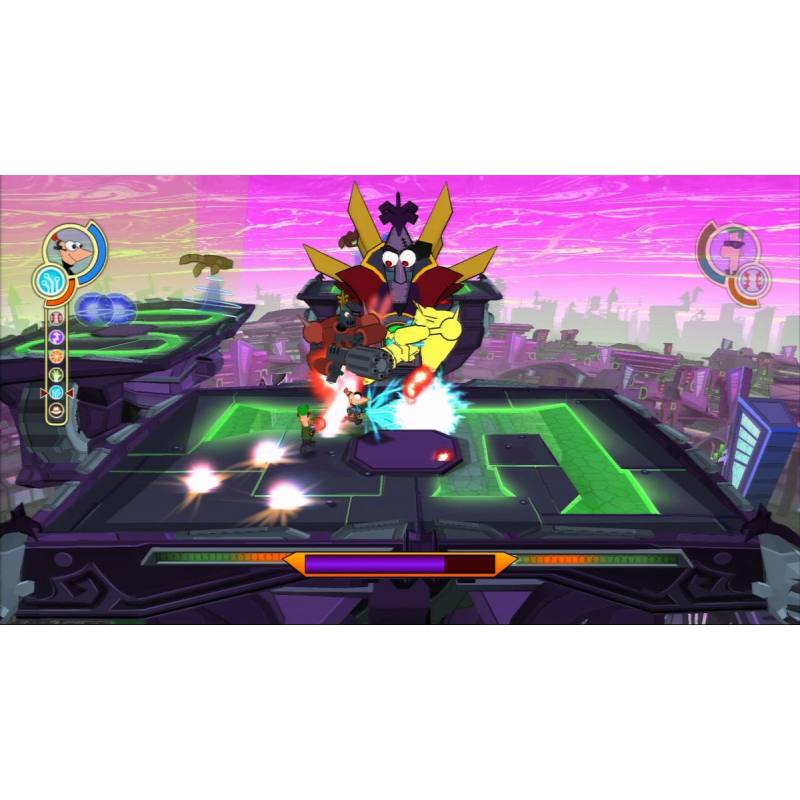 اسکرین شات و تصویر گیم پلی بازی Phineas and Ferb: Across the 2nd Dimension نسخه PS3 تصویر 1