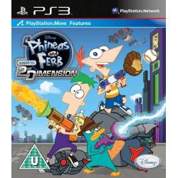 کاور بازی Phineas and Ferb: Across the 2nd Dimension برای PS3