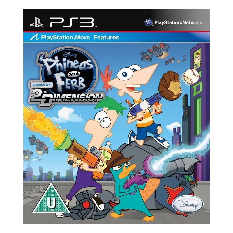 کاور بازی Phineas and Ferb: Across the 2nd Dimension برای PS3