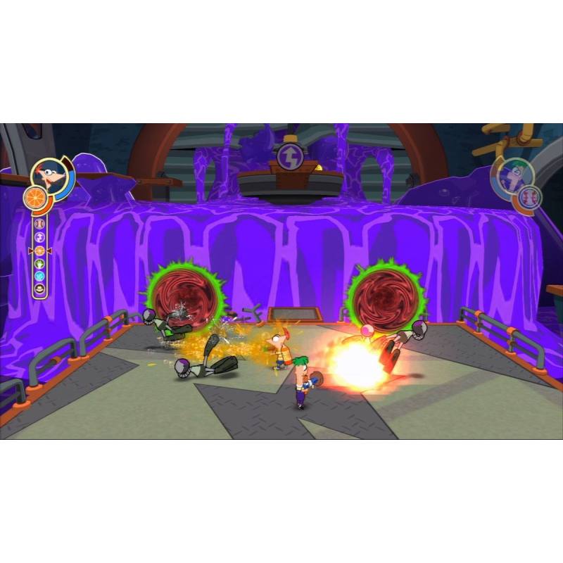 اسکرین شات و تصویر گیم پلی بازی Phineas and Ferb: Across the 2nd Dimension نسخه PS3 تصویر 2