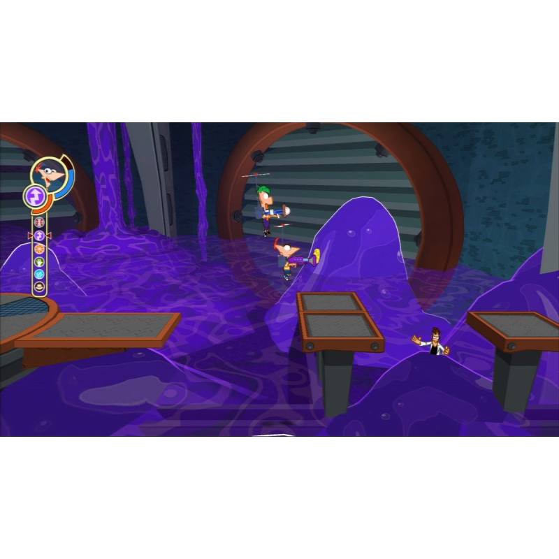 اسکرین شات و تصویر گیم پلی بازی Phineas and Ferb: Across the 2nd Dimension نسخه PS3 تصویر 4