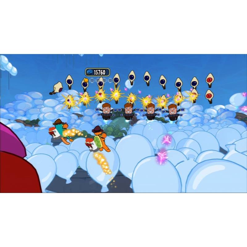 اسکرین شات و تصویر گیم پلی بازی Phineas and Ferb: Across the 2nd Dimension نسخه PS3 تصویر 5