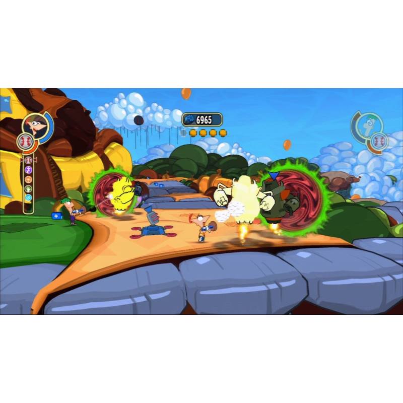 اسکرین شات و تصویر گیم پلی بازی Phineas and Ferb: Across the 2nd Dimension نسخه PS3 تصویر 6