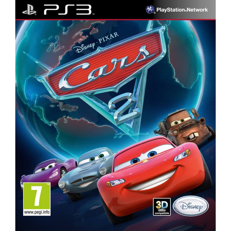 کاور بازی Cars 2: The Video Game برای PS3