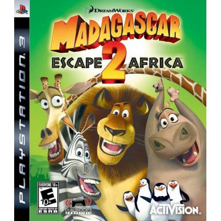 کاور بازی Madagascar: Escape 2 Africa برای PS3 کاور بازی Madagascar: Escape 2 Africa برای PS3