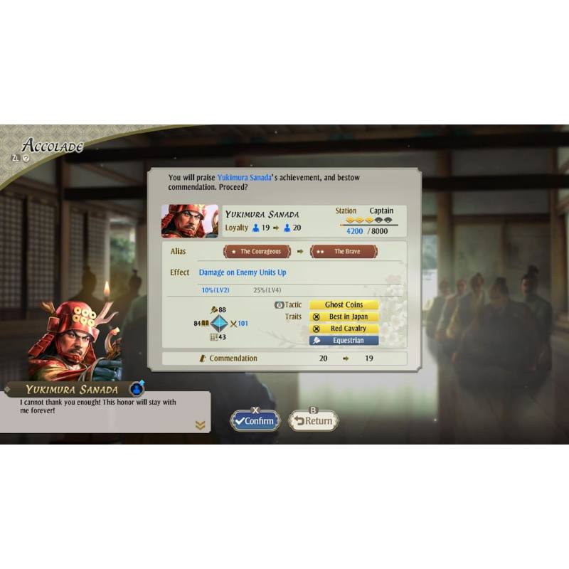 اسکرین شات (تصویر گیم پلی) بازی NOBUNAGA'S AMBITION Awakening نسخه نینتندو سوییچ (Nintendo Switch) تصویر 4