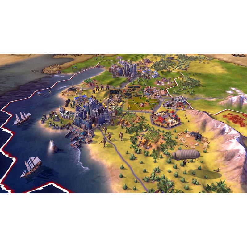 اسکرین شات (تصویر گیم پلی) بازی Sid Meier’s Civilization VI نسخه نینتندو سوییچ (Nintendo Switch) تصویر 5