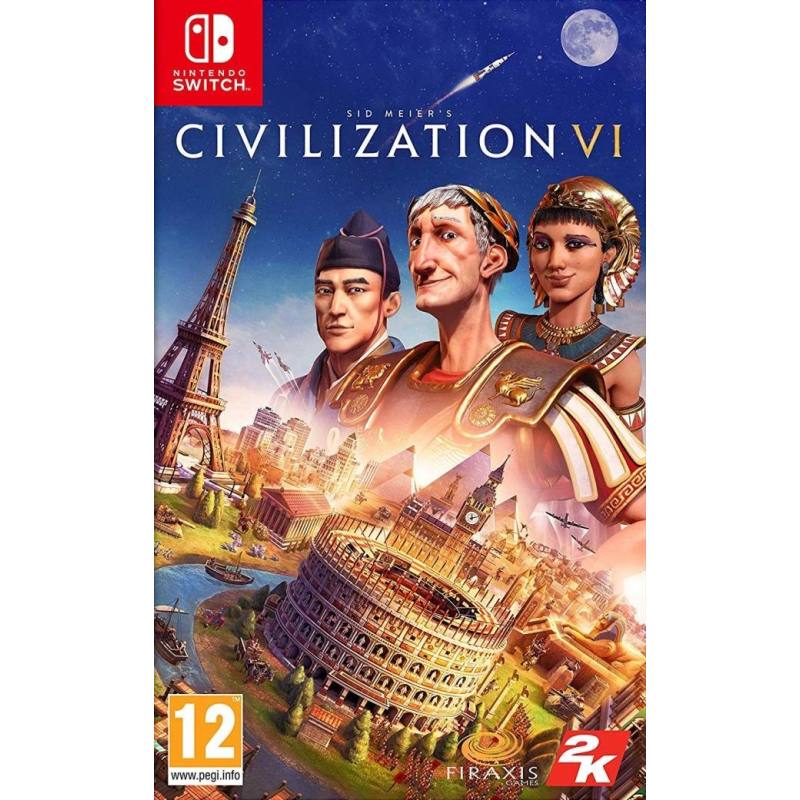 کاور بازی Sid Meier’s Civilization VI برای نینتندو سوییچ