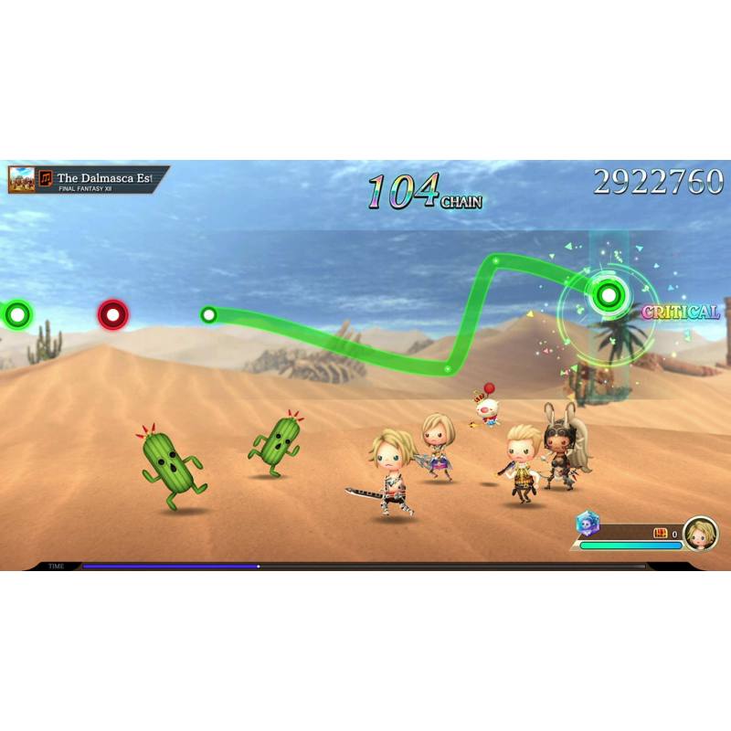 اسکرین شات (تصویر گیم پلی) بازی Theatrhythm Final Bar Line نسخه نینتندو سوییچ (Nintendo Switch) تصویر 1