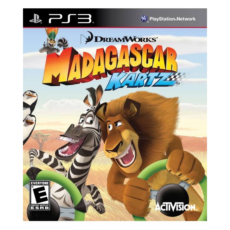 کاور بازی Madagascar Kartz برای PS3