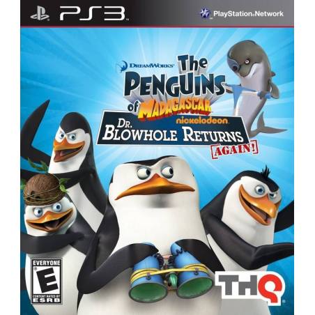 کاور بازی The Penguins of Madagascar برای PS3 کاور بازی The Penguins of Madagascar برای PS3