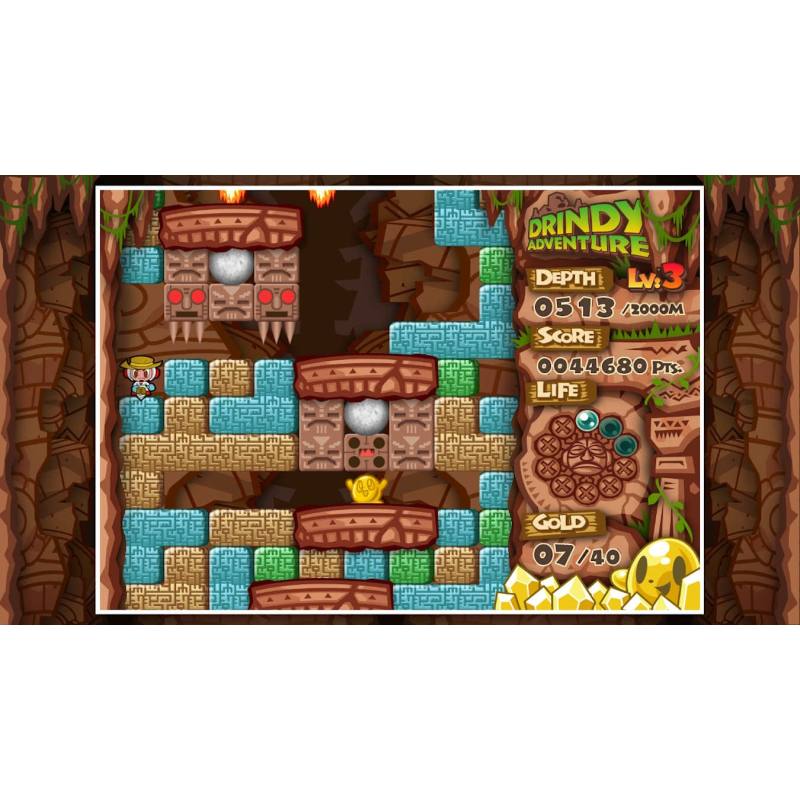 اسکرین شات (تصویر گیم پلی) بازی Mr DRILLER DrillLand نسخه نینتندو سوییچ (Nintendo Switch) تصویر 2