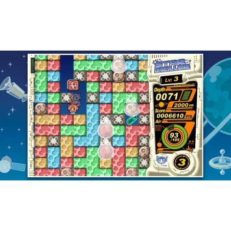 اسکرین شات (تصویر گیم پلی) بازی Mr DRILLER DrillLand نسخه نینتندو سوییچ (Nintendo Switch) تصویر 6