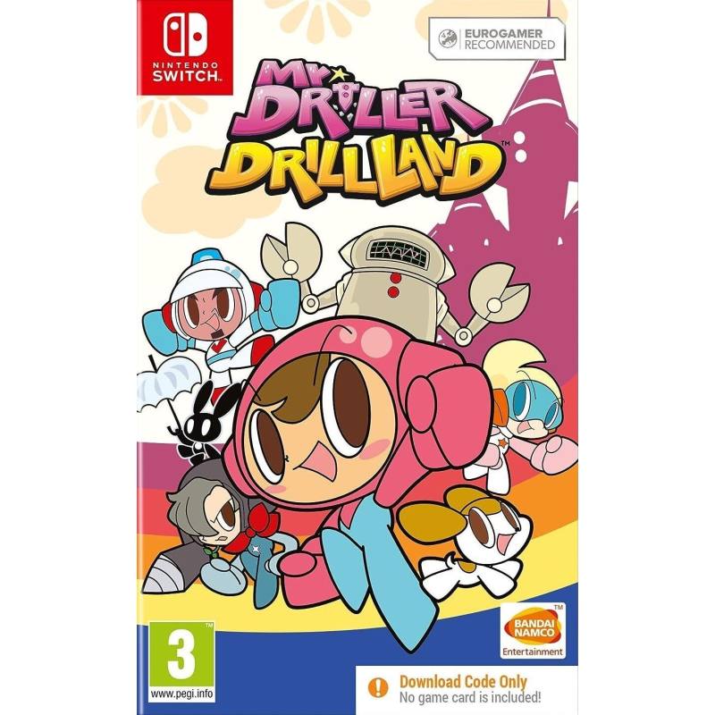 کاور بازی Mr DRILLER DrillLand برای نینتندو سوییچ