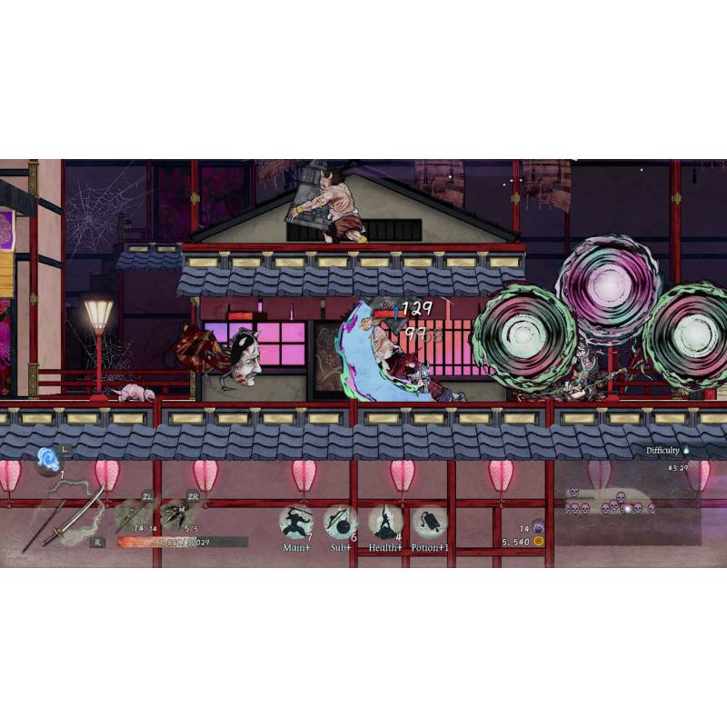 اسکرین شات (تصویر گیم پلی) بازی GetsuFumaDen Undying Moon نسخه نینتندو سوییچ (Nintendo Switch) تصویر 2