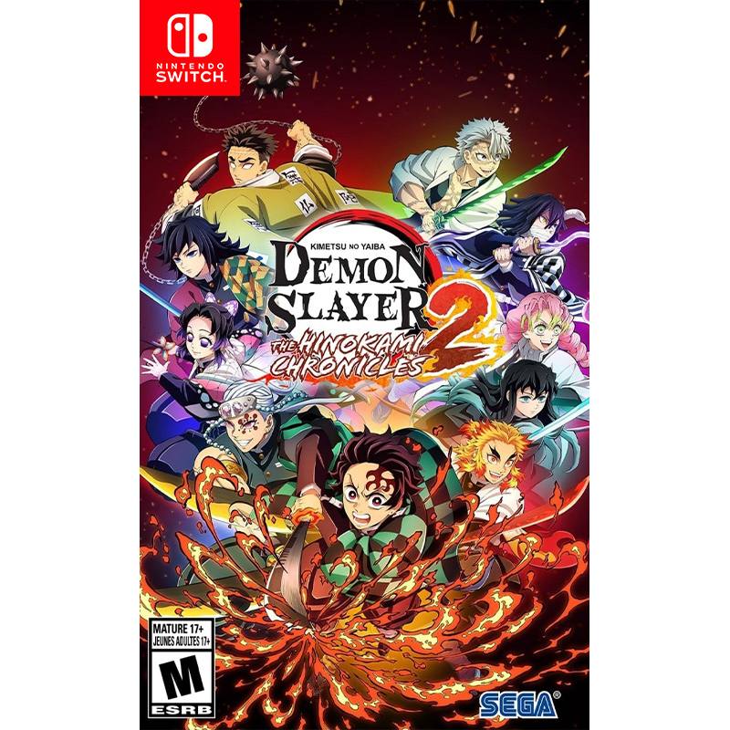 کاور بازی Demon Slayer Kimetsu no Yaiba The Hinokami Chronicles 2 برای نینتندو سوییچ