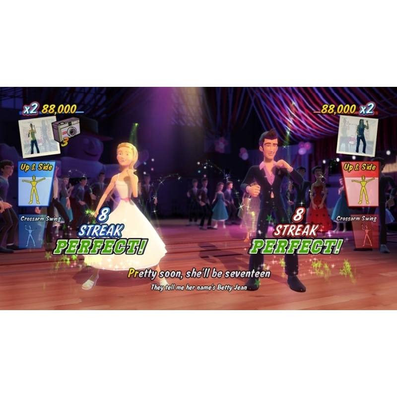اسکرین شات و تصویر گیم پلی بازی Grease Dance نسخه PS3 تصویر 1