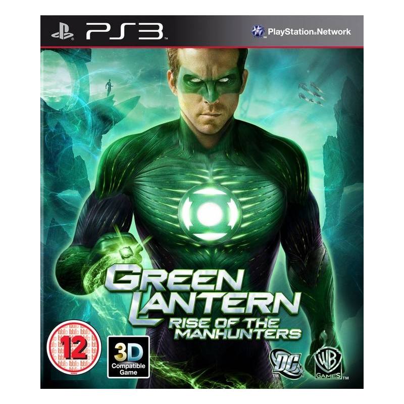 کاور بازی Green Lantern: Rise of the Manhunters برای PS3