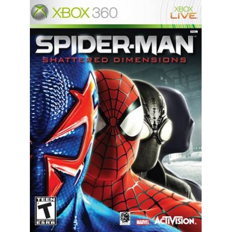 Spider-Man Shattered Dimensions بازی Xbox 360