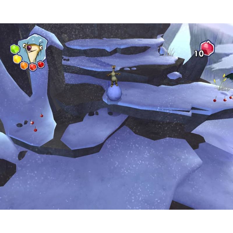 اسکرین شات و تصویر گیم پلی بازی Ice Age: Dawn of the Dinosaurs نسخه PS3 تصویر 1