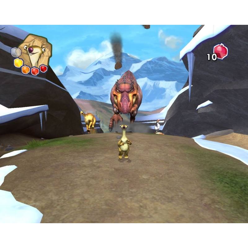 اسکرین شات و تصویر گیم پلی بازی Ice Age: Dawn of the Dinosaurs نسخه PS3 تصویر 4