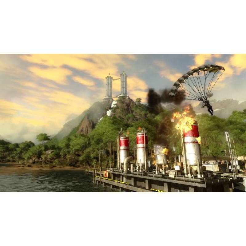 اسکرین شات و تصویر گیم پلی بازی Just Cause 2 نسخه PS3 تصویر 1