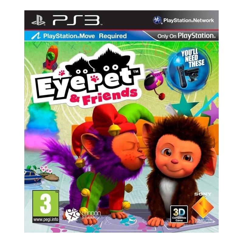 کاور بازی EyePet & Friends برای PS3