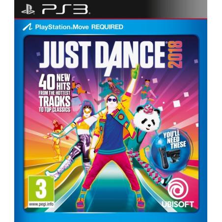 کاور بازی Just Dance 2018 برای PS3 کاور بازی Just Dance 2018 برای PS3