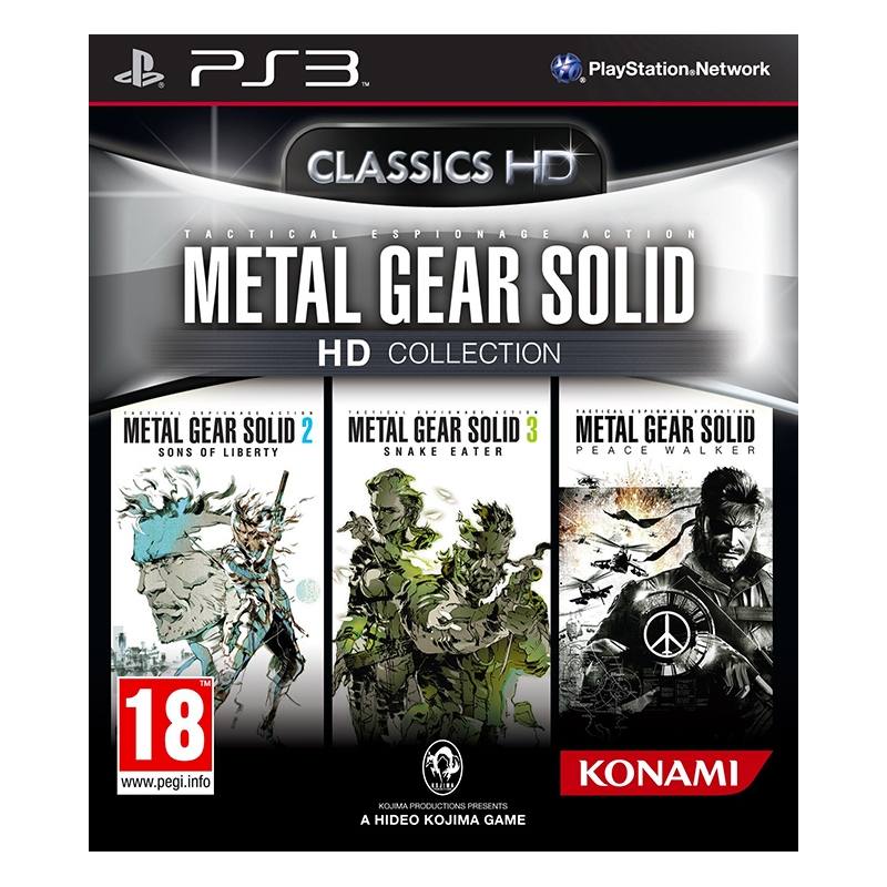 کاور بازی Metal Gear Solid HD Collection برای PS3