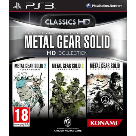 کاور بازی Metal Gear Solid HD Collection برای PS3