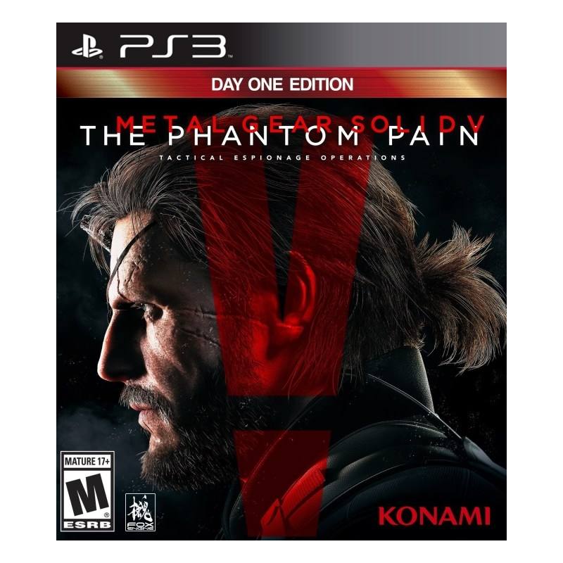 کاور بازی Metal Gear Solid V: The Phantom Pain برای PS3