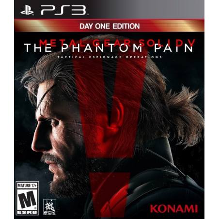 کاور بازی Metal Gear Solid V: The Phantom Pain برای PS3