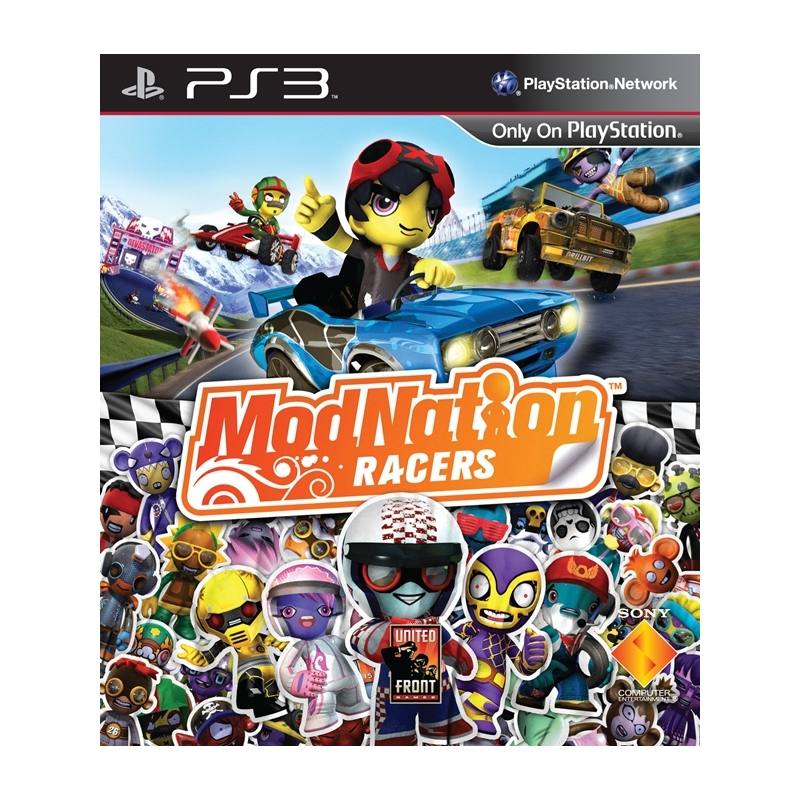 کاور بازی ModNation Racers برای PS3