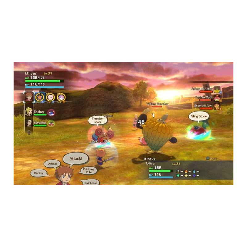 اسکرین شات و تصویر گیم پلی بازی Ni no Kuni: Wrath of the White Witch نسخه PS3 تصویر 4