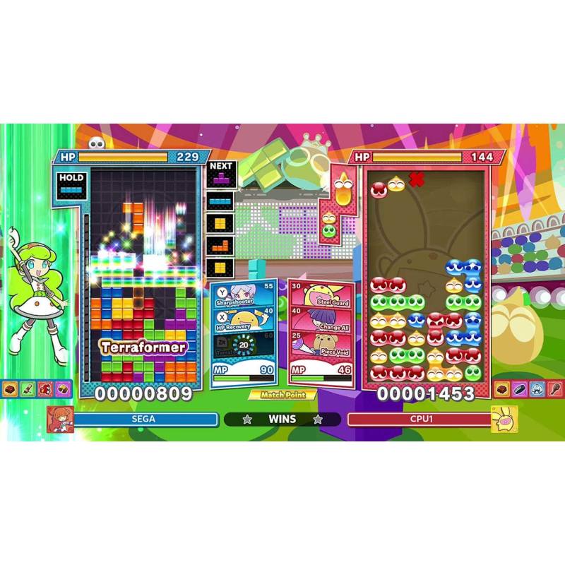 اسکرین شات (تصویر گیم پلی) بازی Puyo Puyo Tetris 2 نسخه نینتندو سوییچ (Nintendo Switch) تصویر 1