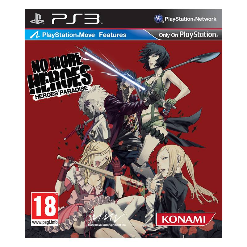 کاور بازی No More Heroes: Heroes’ Paradise برای PS3