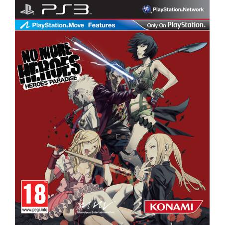 کاور بازی No More Heroes: Heroes’ Paradise برای PS3