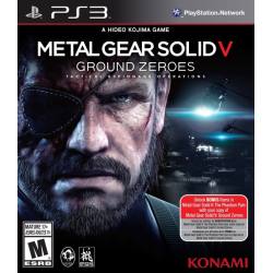 کاور بازی Metal Gear Solid V: Ground Zeroes برای PS3