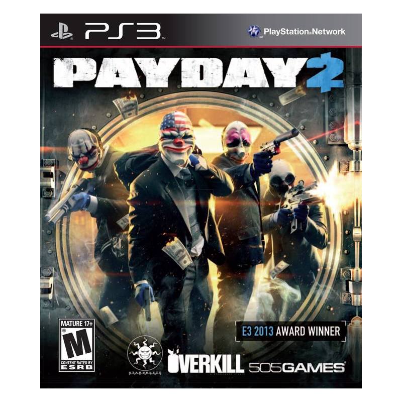 کاور بازی Payday 2 برای PS3