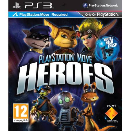کاور بازی PlayStation Move Heroes برای PS3