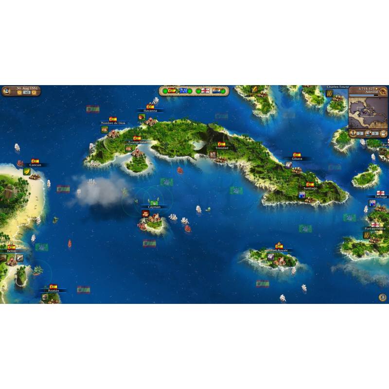 اسکرین‌شات و تصویر گیم‌پلی بازی Port Royale 3: Gold Edition نسخه PS3 تصویر 5