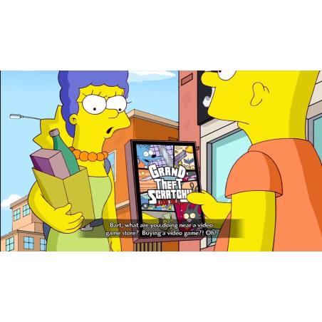 اسکرین‌شات و تصویر گیم‌پلی بازی The Simpsons Game نسخه PS3 تصویر 1