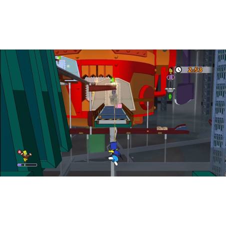 اسکرین‌شات و تصویر گیم‌پلی بازی The Simpsons Game نسخه PS3 تصویر 2