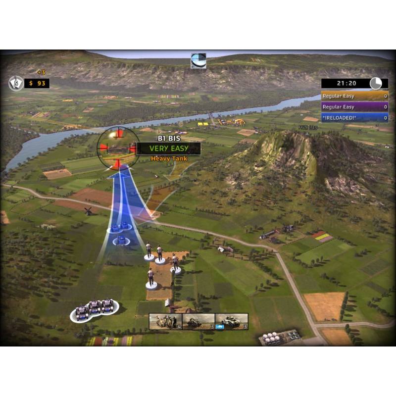 اسکرین‌شات و تصویر گیم‌پلی بازی R.U.S.E. نسخه PS3 تصویر 4