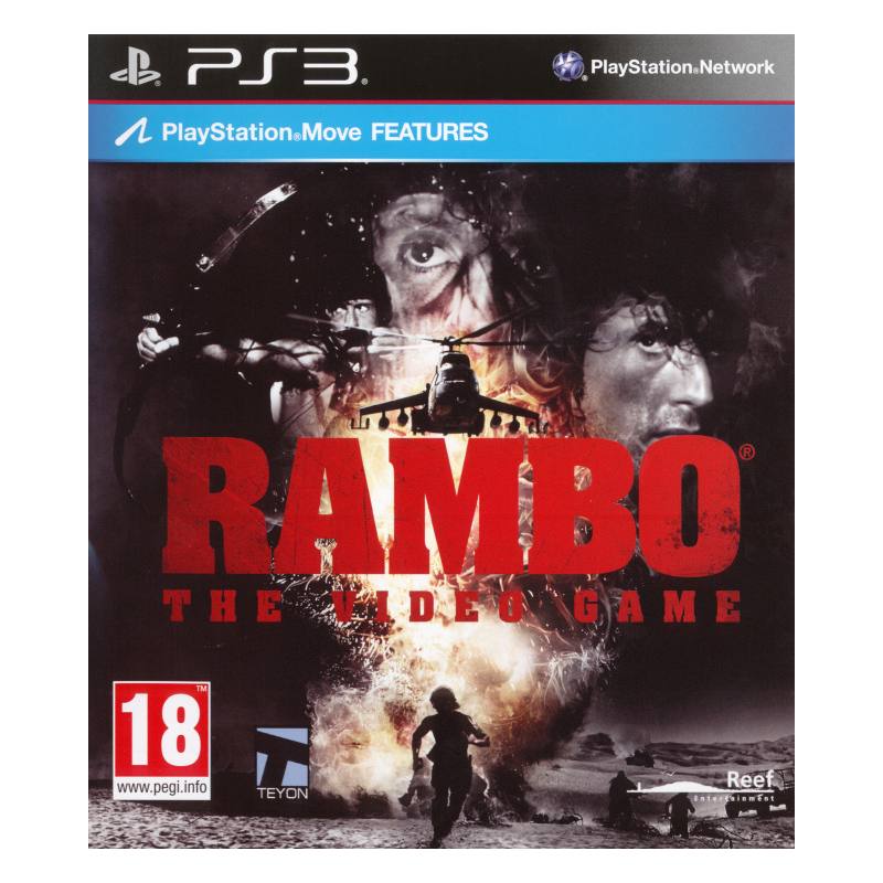 کاور بازی Rambo: The Video Game برای PS3