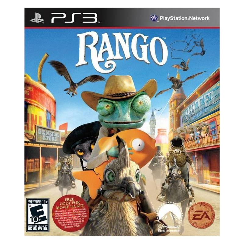 کاور بازی Rango برای PS3