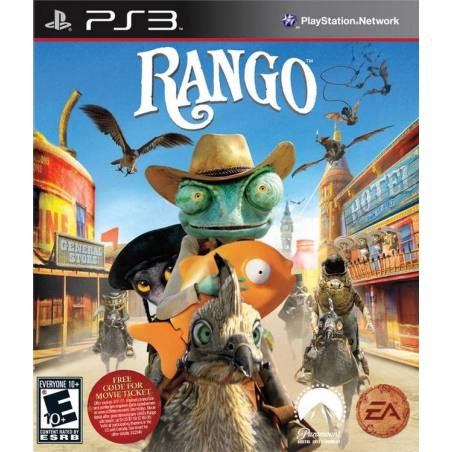 کاور بازی Rango برای PS3