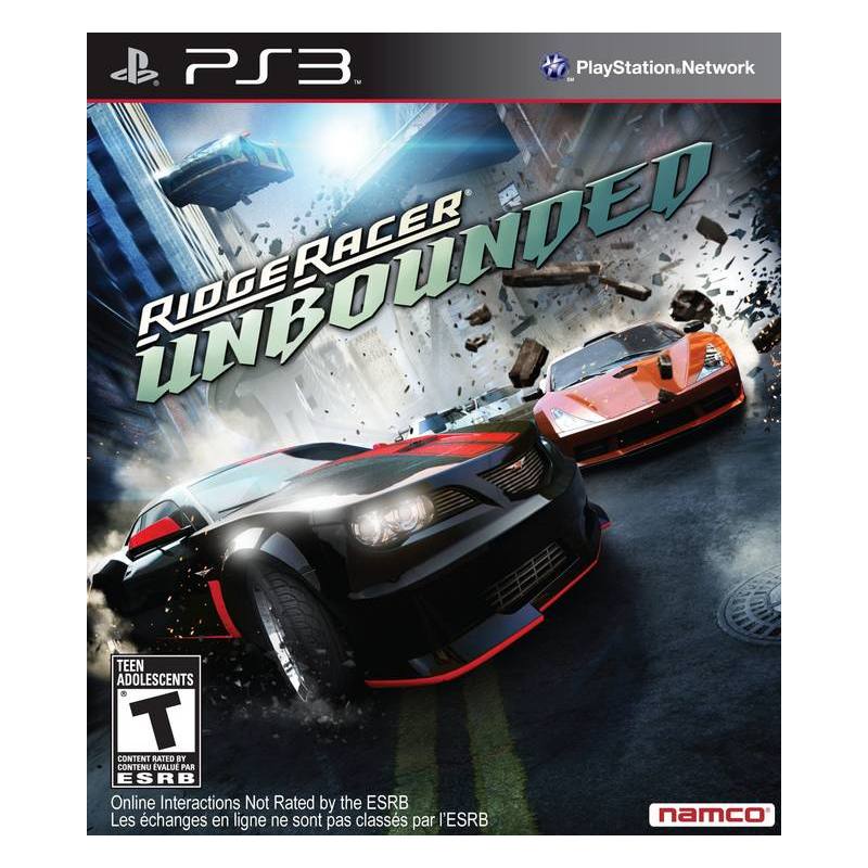 کاور بازی Ridge Racer Unbounded برای PS3