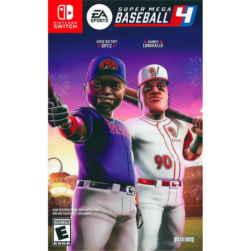 کاور بازی Super Mega Baseball 4 برای نینتندو سوییچ