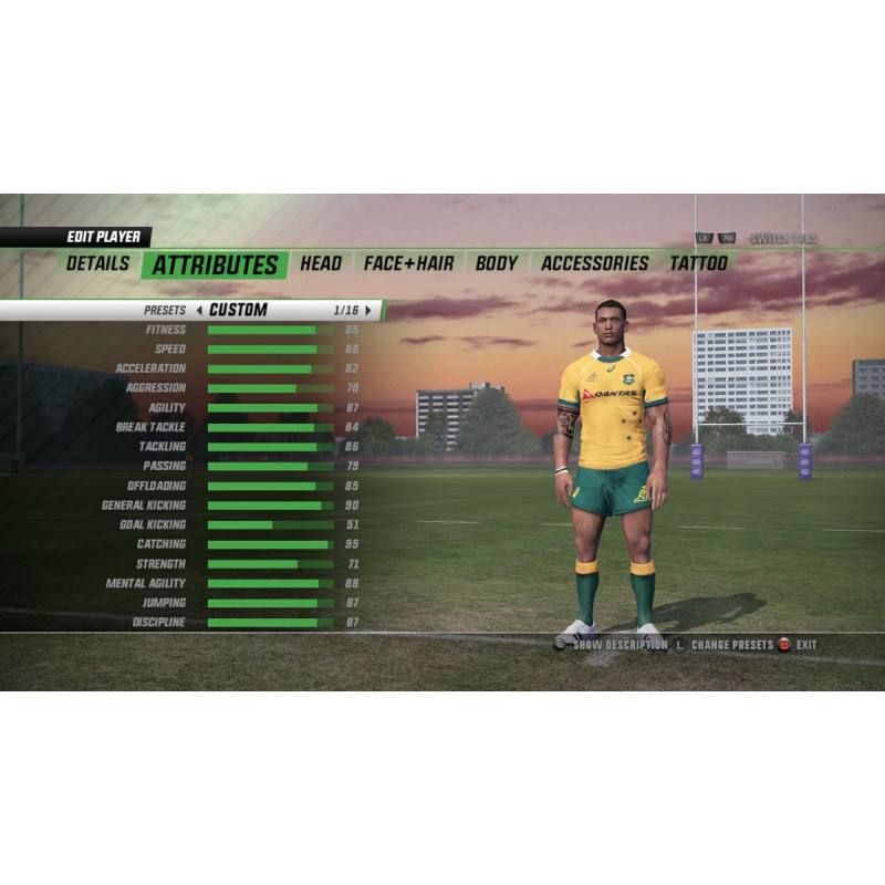 اسکرین‌شات و تصویر گیم‌پلی بازی Rugby Challenge 3 نسخه PS3 تصویر 6